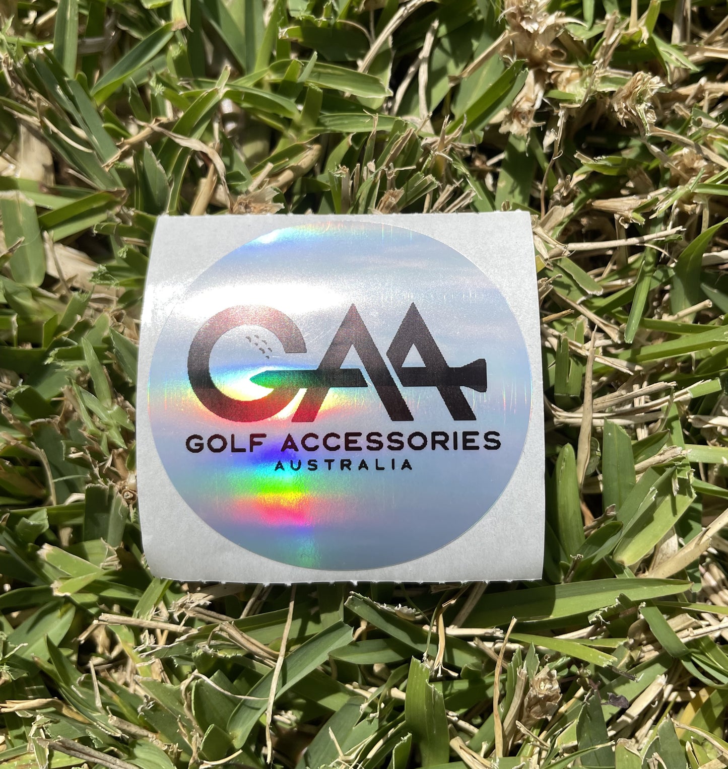 Holographic GAA Sticker (50mm round)