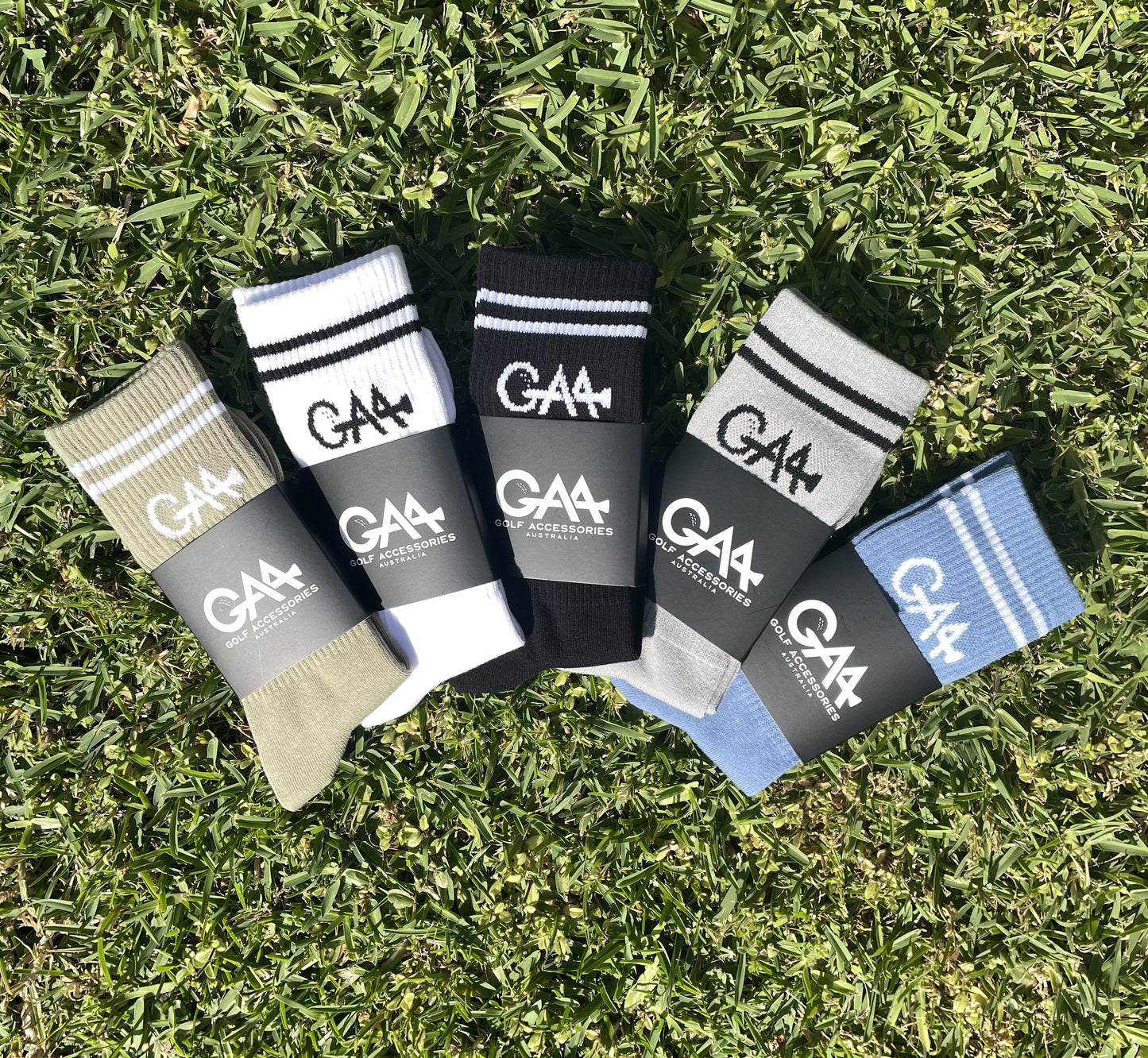 Fairway Crew Sock All colours multipack