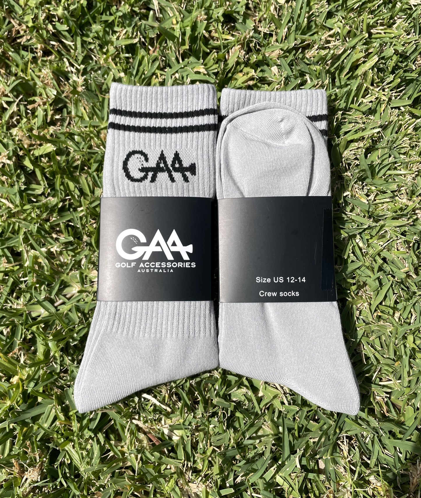 Fairway Crew Sock - Grey