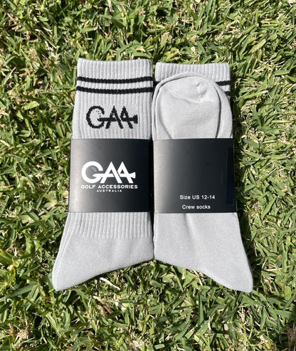 Fairway Crew Sock - Grey