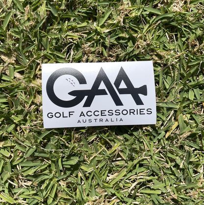 White GAA sticker (70mm x 120mm)