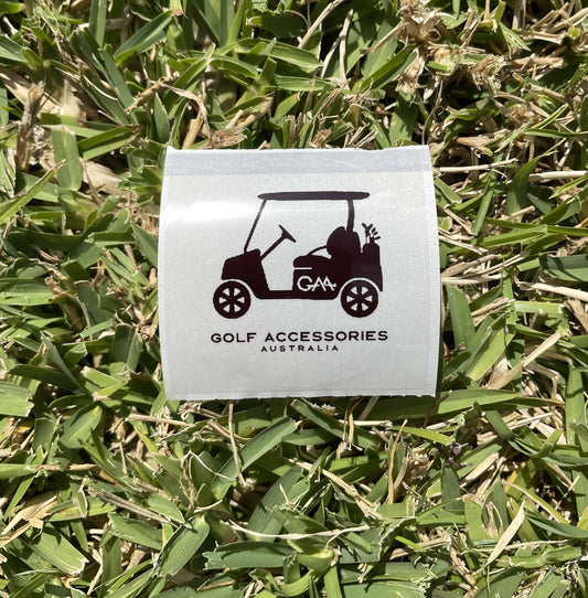 Clear GAA Cart sticker (50mm round)